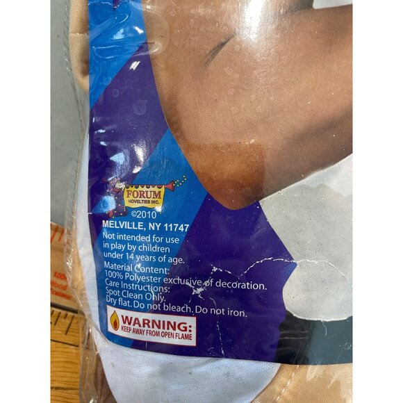 Forum Novelties Belly Stuffer Costume One Size Beige Fiber Filled Belly NEW - Picture 8 of 9